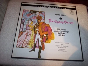 LP BOXED SET--JOHANN STRAUSS--THE GYPSY BARON w BOOKLET..HOLLREISER *NM VINYL* - Picture 1 of 15