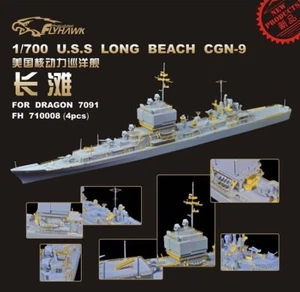 Flyhawk FH710008 1/700 U.S.S Long Beach CGN-9 para Dragon 7091 - Imagen 1 de 4
