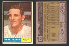 1961 Topps Baseball Trading Card You Pick Singles #100-#199 VG/EX