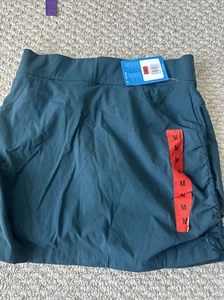 COLUMBIA Women's Skort Medium Green Active Fit Omni-Shade 50 UPF Jupe-Shorts - Picture 1 of 9