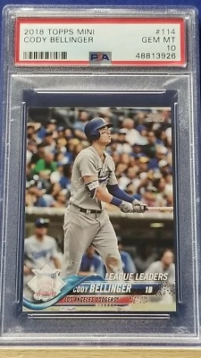 Cody Bellinger - 2018 Topps On Demand Mini #114   PSA 10   - Image 1 of 2