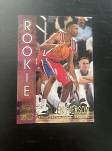 ALLEN IVERSON 1996-97 Stadium Club Rookies #R16 Rookie NM+ Basketball Card - Picture 1 of 4
