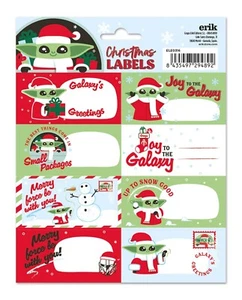 Weihnachtsaufkleber Star Wars Christmas Stickers Geschenketiketten Aufkleber - Bild 1 von 1