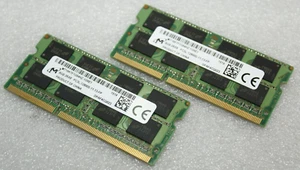 Micron 16GB (2X8GB) DDR3 PC3L-12800 SoDimm Memory Ram Laptop MT16KTF1G64HZ-1G6E1 - Picture 1 of 1