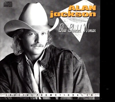 Alan Jackson - Blue Blooded Woman - PROMO CD Single - Image 1 of 2