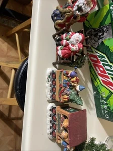 Verschiedene Vintage Porzellan Weihnachtsdeko 10 Teile - Bild 1 von 24
