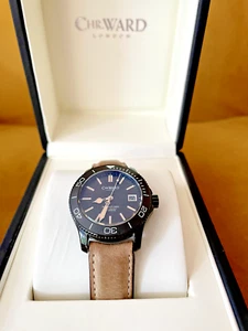 Reloj Christopher Ward C60 Trident Pro 600 Vintage 38mm En Caja Original - Imagen 1 de 18