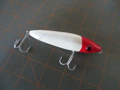 Nuevo L&S Topwater - Rojo y Blanco - 4 pulgadas Foto 1 de 4