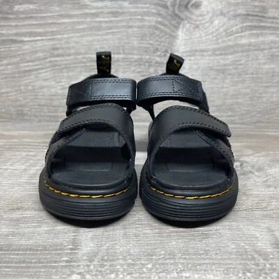 Sandalias Dr. Martens Niñas Vossie J Negras Zapatos Talla 12 27251001 Foto 1 de 4