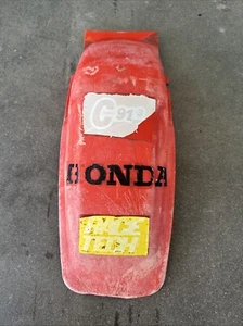 Honda 1983 CR80 OEM Used Rear Fender #80100-GC4-700ZA - Picture 1 of 19