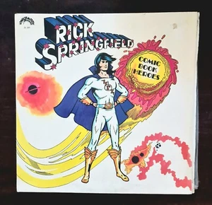 Rick Springfield LP Comic Book Heroes Vinyl Record Album 1973 CBS - Picture 1 of 2