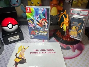 Mario Tennis Aces Electronics - Nintendo Switch Comes With Case And Slip Insert - Picture 1 of 4
