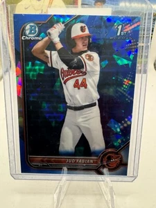 2022 Bowman Chrome Draft Sapphire Edition - Jud Fabian #BDC-114 (RC) - Bild 1 von 2