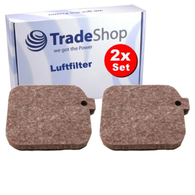 2x Luftfilter für Stihl BG45 BG46 BG55 BG65 BR45 SH55 SH85 4229 120 1800 - Bild 1 von 3