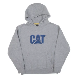 Sudadera con capucha gris M CAT para hombre - Imagen 1 de 6
