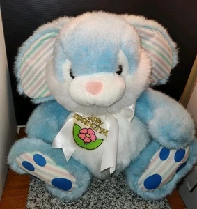 Peluche Conejito de Pascua de Fairview "Feliz Primavera" Peluche de Conejito Grande. De colección años 90. - Imagen 1 de 6