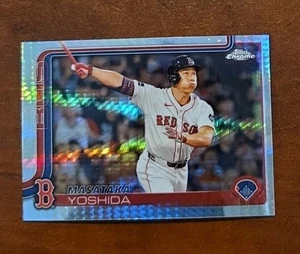 2025 Topps Chrome MASATAKA YOSHIDA Prizm Refractor #141 - Picture 1 of 1