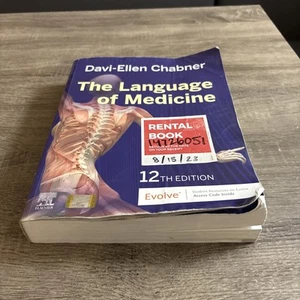Die Sprache der Medizin von Davi-Ellen Chabner guter/sauberer Code unbenutzt Cover Gebrauchsspuren - Bild 1 von 17