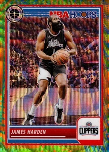 2023-24 Panini NBA Hoops Premium Stock Gold Wave Prizm Parallel #77 James Harden - Bild 1 von 1