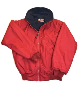 Chaqueta Roja Forrada de Vellón Original MUSTO Ajustada Talla XS Unisex Atuendo Náutico - Imagen 1 de 24