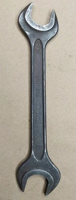 Dowidat Alemania DIN 895 Llave de extremo abierto 22 mm x 19 mm Herramienta de material estándar Foto 1 de 4