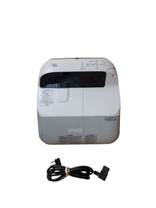 Epson BrightLink 485Wi LCD Projector Model H452A 794 Lamp Hours  tested Good - Picture 1 of 5