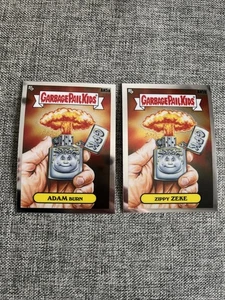 Gpk 2020 Chrome Series 3 Adam Burn And Zippy Zeke Base 💣🔥 #AN5a #AN5b - Bild 1 von 2