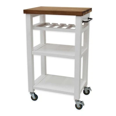 Belden Kitchen Cart - White - Image 1 of 2