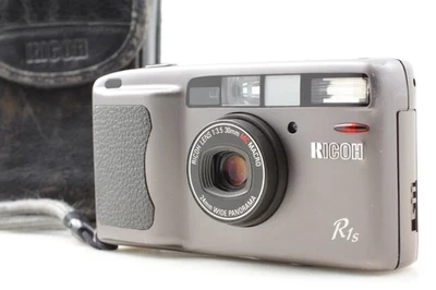 Read [Exc+5] Ricoh R1s Grayish Green 35mm Point & Shoot Film Camera From JAPAN - Image 1 of 4