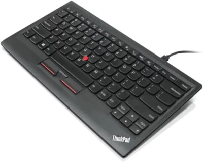 [New] Lenovo Japan ThinkPad Trackpoint Keyboard Japanese 0B47208 with USB Cable - Image 1 of 2