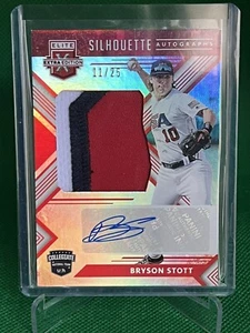 2018 Elite Extra Edition Panini GU Jersey Patch Auto BRYSON STOTT USA 11/25 RPA - Foto 1 di 1