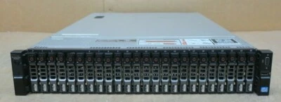 Dell PowerEdge R720xd 8C E5-2650v2 2.6GHz 8GB Ram 24x 600GB + 2x 300GB 2U Server - Image 1 of 3