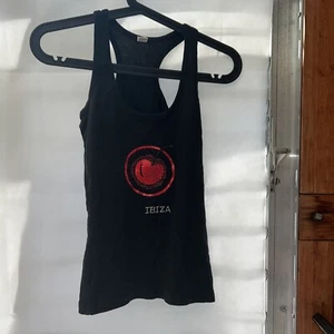 Canotta Ibiza - Taglia S Ciliegia Y2k Vintage - Foto 1 di 5