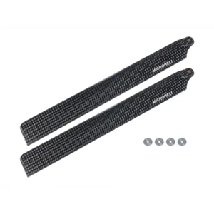 Hojas principales de fibra de carbono Microheli 185 mm - OMP Hobby M2 V2 / EXP - Imagen 1 de 1