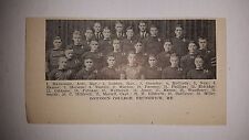 Bowdoin College Polar Bears Brunswick Maine 1921 Football Team Picture RARE