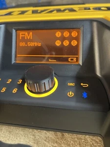 DeWalt ToughSystem DWST1-75663 Radio Replacement Volume Knob 3D Printed - Picture 1 of 3