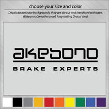 Akebono Performance DIE CUT VINYL TRUCK WINDOW STICKER DECAL ANY COLOR