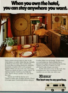 Vintage Print Ad 1979 Itasca Motorhome RV Recreational Vehicle Interior View - Picture 1 of 2