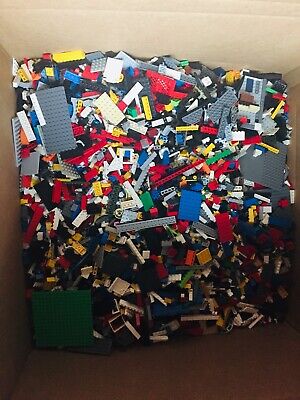Lego Huge 1/2 Pound Bulk Lot Mixed Building Bricks, Parts, Pieces Excellent Con • 10$