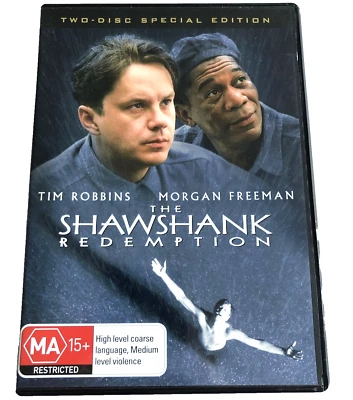 The Shawshank Redemption DVD 2009 2-Disc Set drama Morgan Freeman VGC  - Image 1 of 3