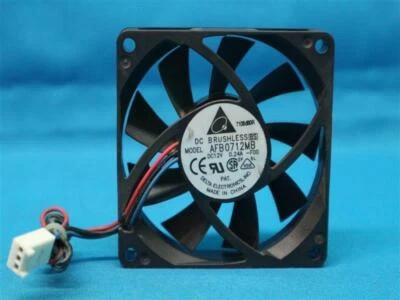 Delta Electronics AFB0712MB CPU Fan 0.24A BRUSHLESS DC12V With Heatsink MODEL - Image 1 of 4