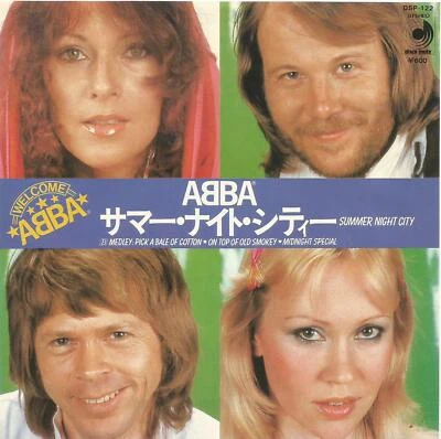 ABBA -  Summer Night City 1978 Japan Disco Mate 7 inch vinyl single - Image 1 of 3