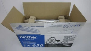 Genuine Brother TN-650 Black Toner Cartridge MFC-8890DW MFC-8680DN NEW Open Box - Afbeelding 1 van 2