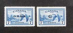 nystamps Canada Stamp # CO1 CO2 Mint OG H/NH Y9x208 - Imagen 1 de 2