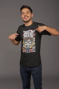 Funko Pop Culture Austin Powers Graphic Uni-Sex T-Shirt - Bild 1 von 5