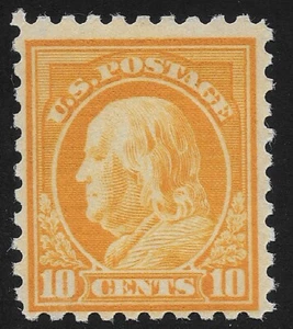 US Stamps Scott #472 MNH 10c Franklin Orange Yellow SCV $230 - Picture 1 of 3