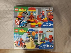LEGO Duplo 10876 Spider-Man & Hulk Adventures 10921 Super Heroes Lab, New Sealed - Picture 1 of 24