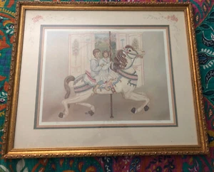 THE PAINTED PONY Ann Taylor Signed Lithograph Limited Edition Print 1184/1950 - Bild 1 von 11