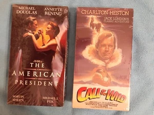 VHS New Sealed Lot - Call of the Wild 1989 - The American President 1995 - - Picture 1 of 4