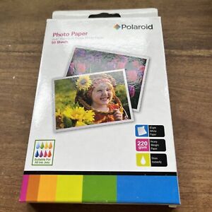 POLAROID Photo Paper Premium Gloss 6 x 4" x 50 Sheets 220 gsm
